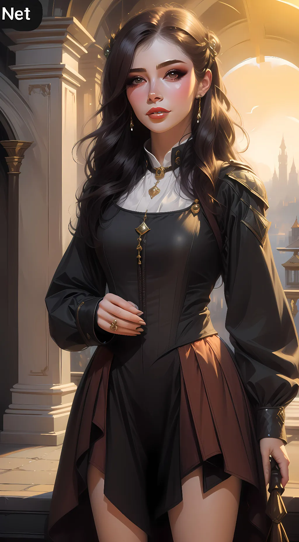 ai character: Chrissy Costanza background
