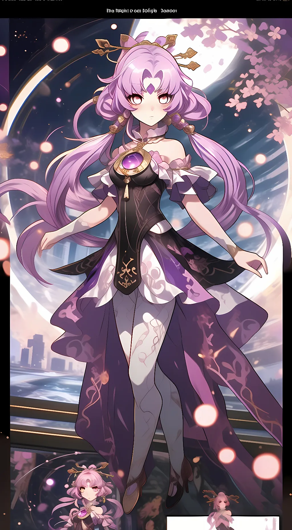 ai character: Fu-xuan background