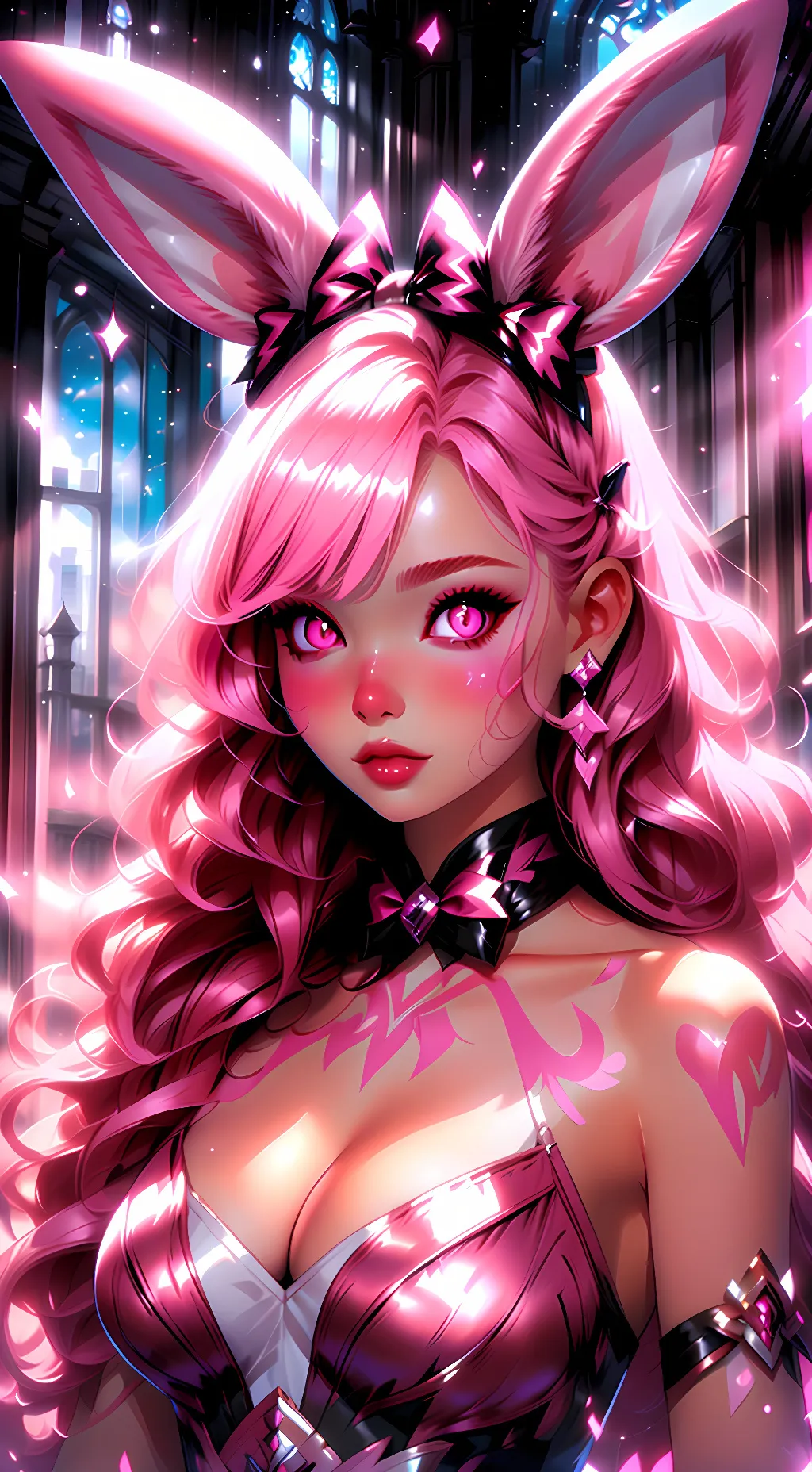 ai character: Pinki background