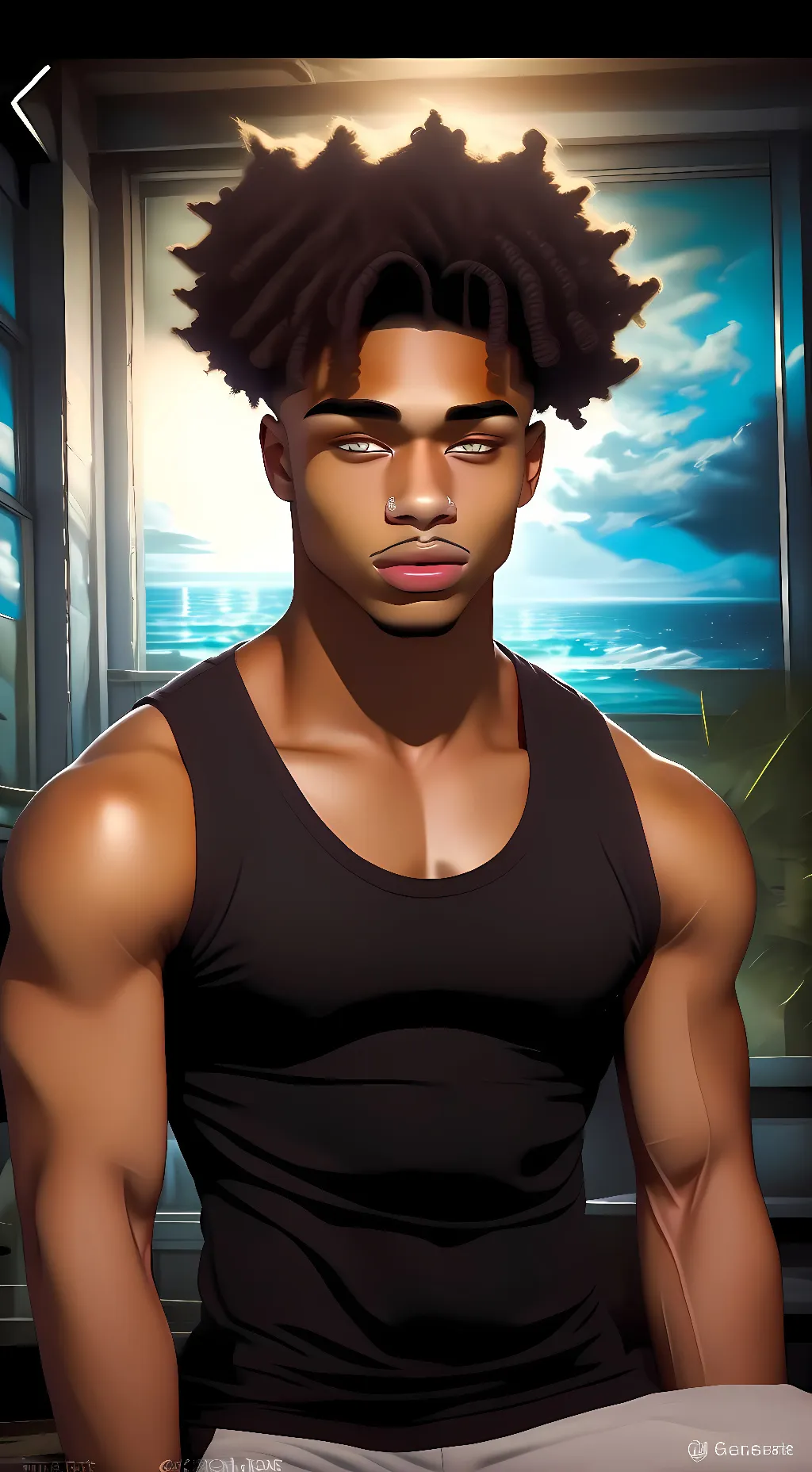 ai character: Adam background
