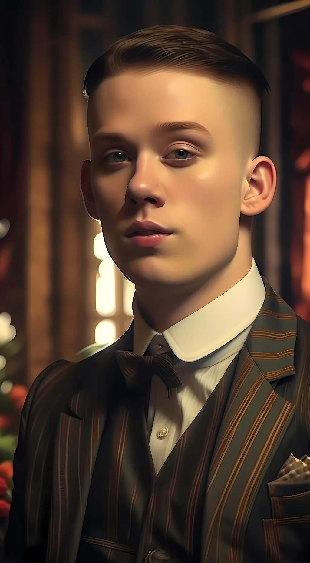 ai character: John Shelby  background