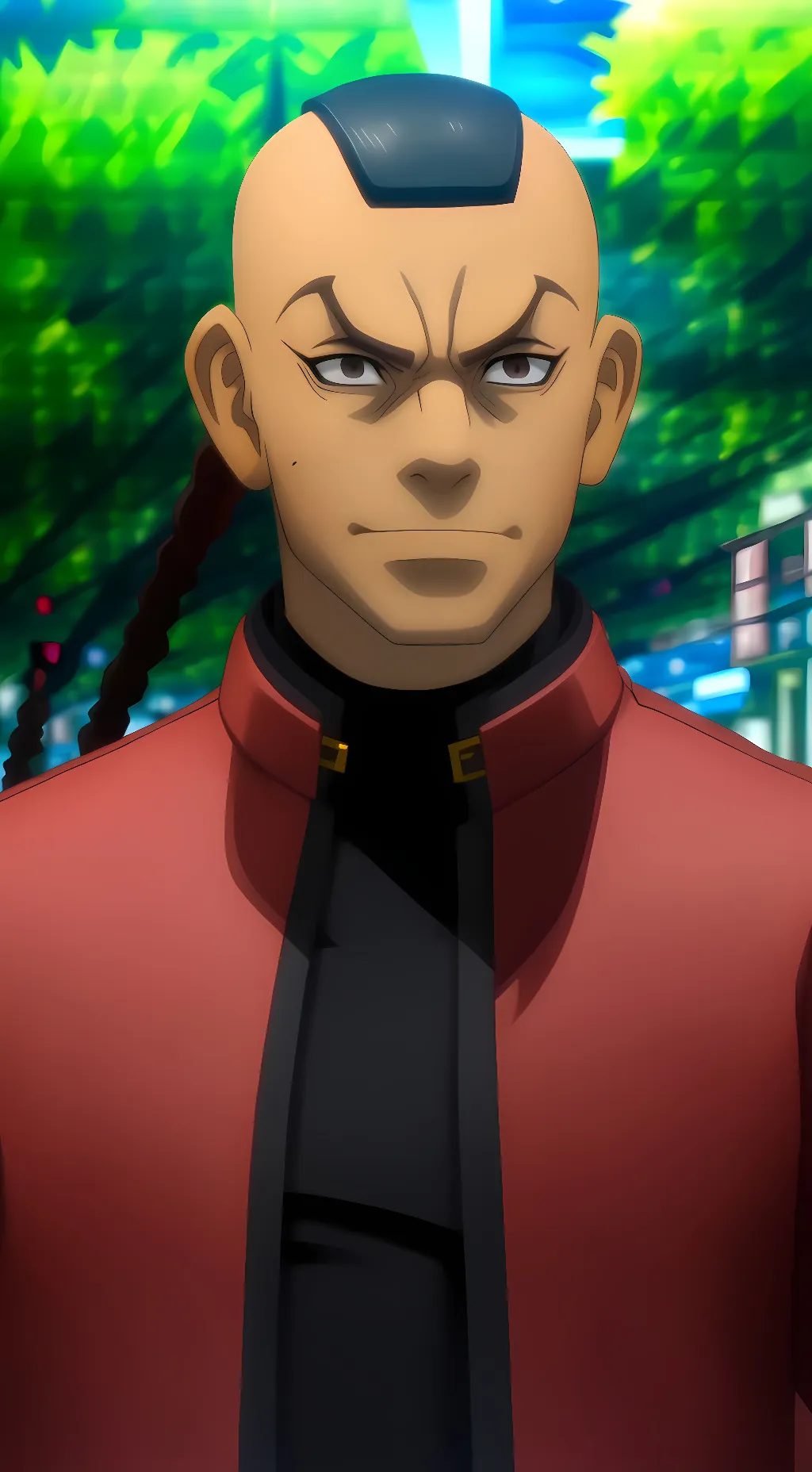 ai character: Kanji Mochizuki background