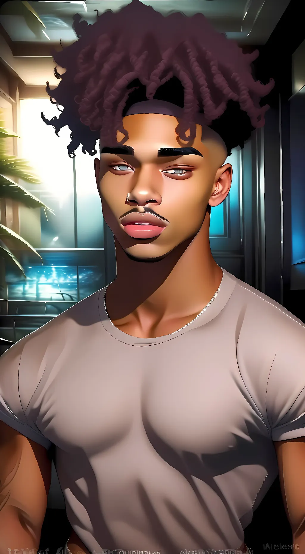 ai character: daniel  background