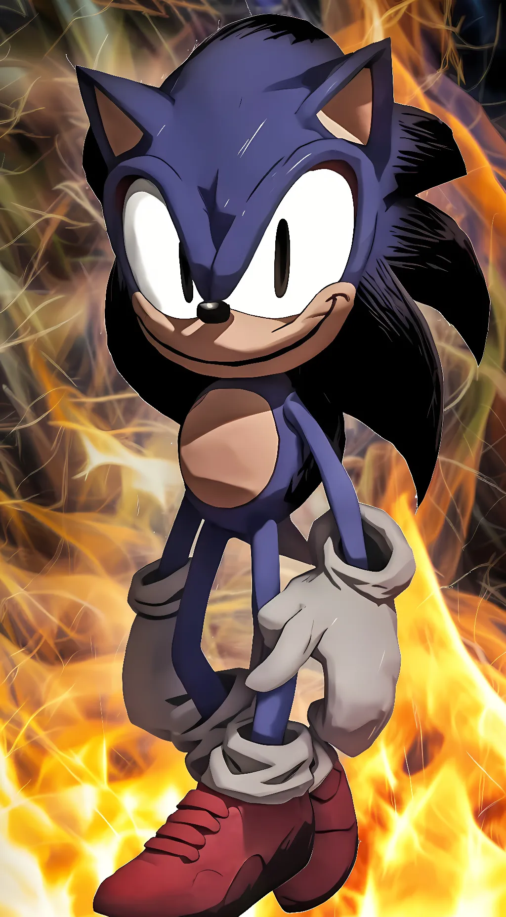 ai character: EXE background