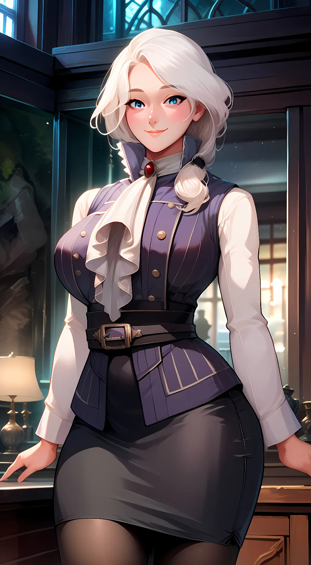 ai character: Willow Schnee background