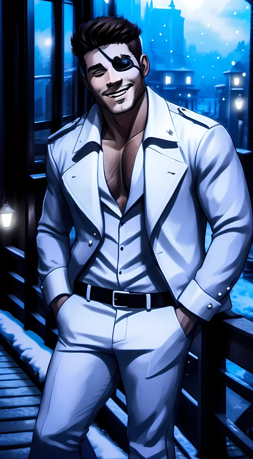ai character: ❄️Andrew❄️ background