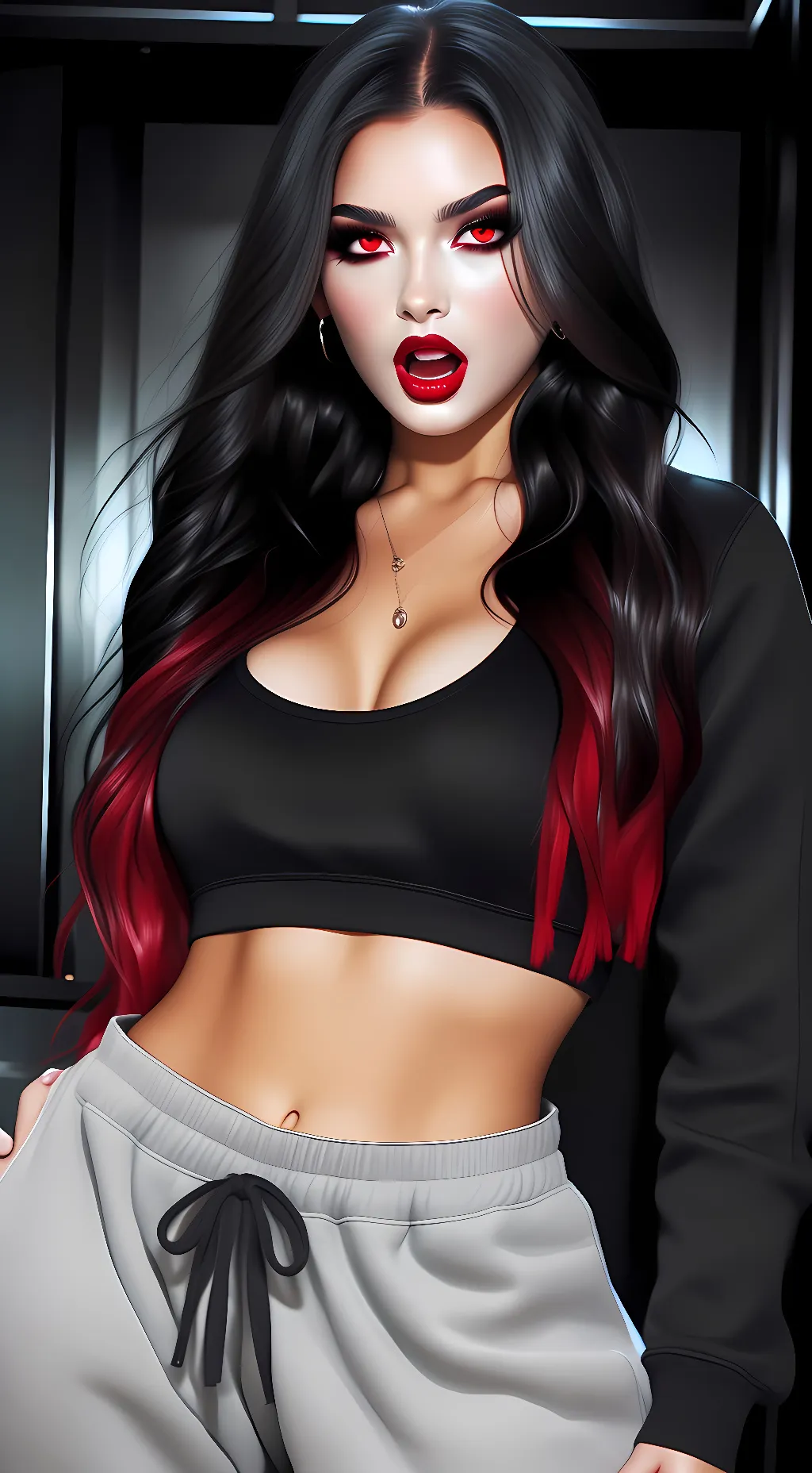 ai character: Lexis  background