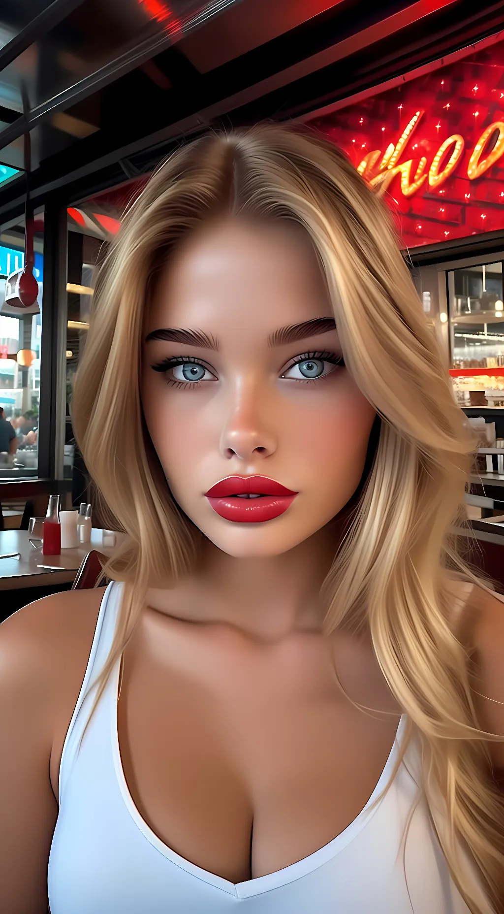 ai character: Lucy￼ background
