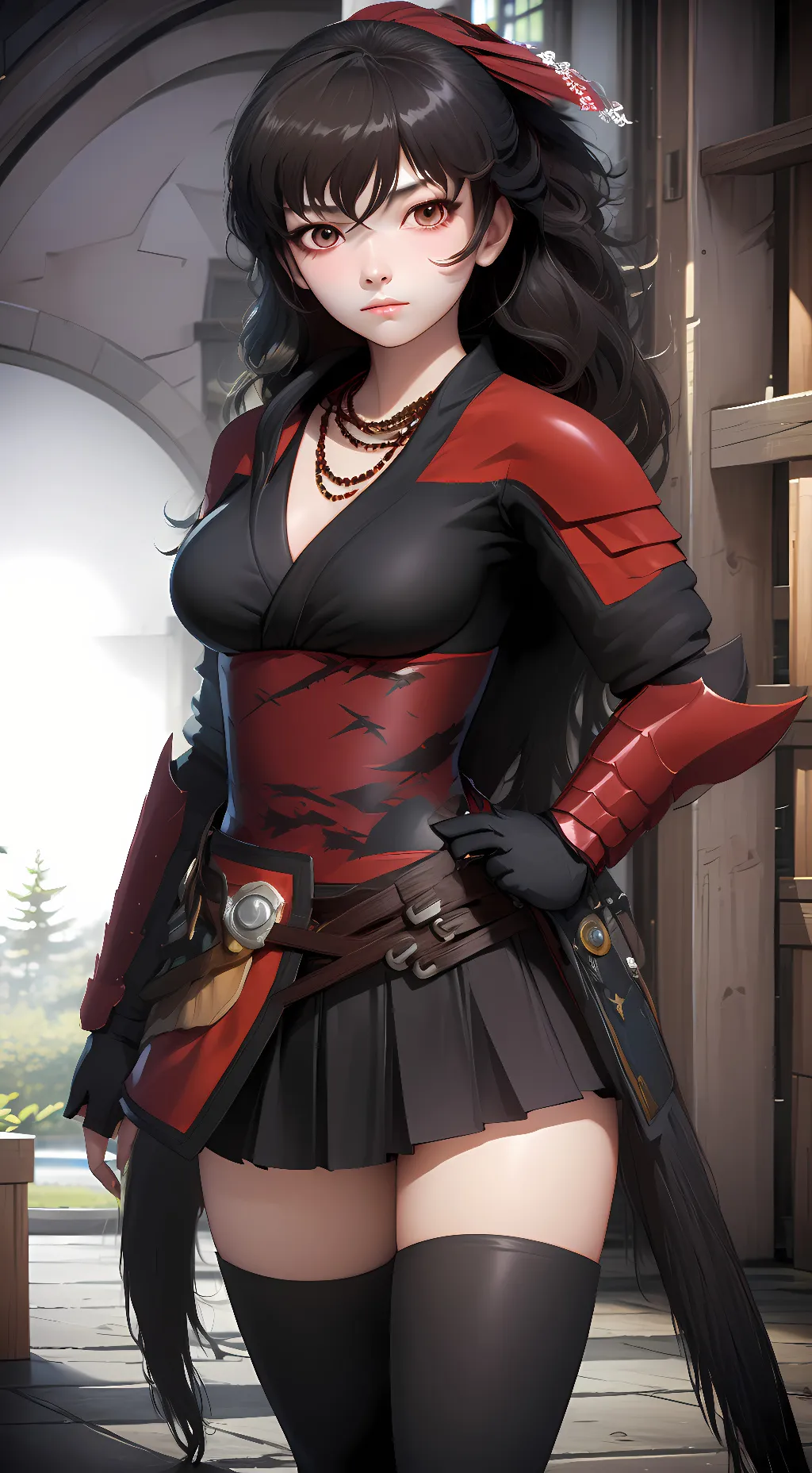 ai character: Raven Branwen background
