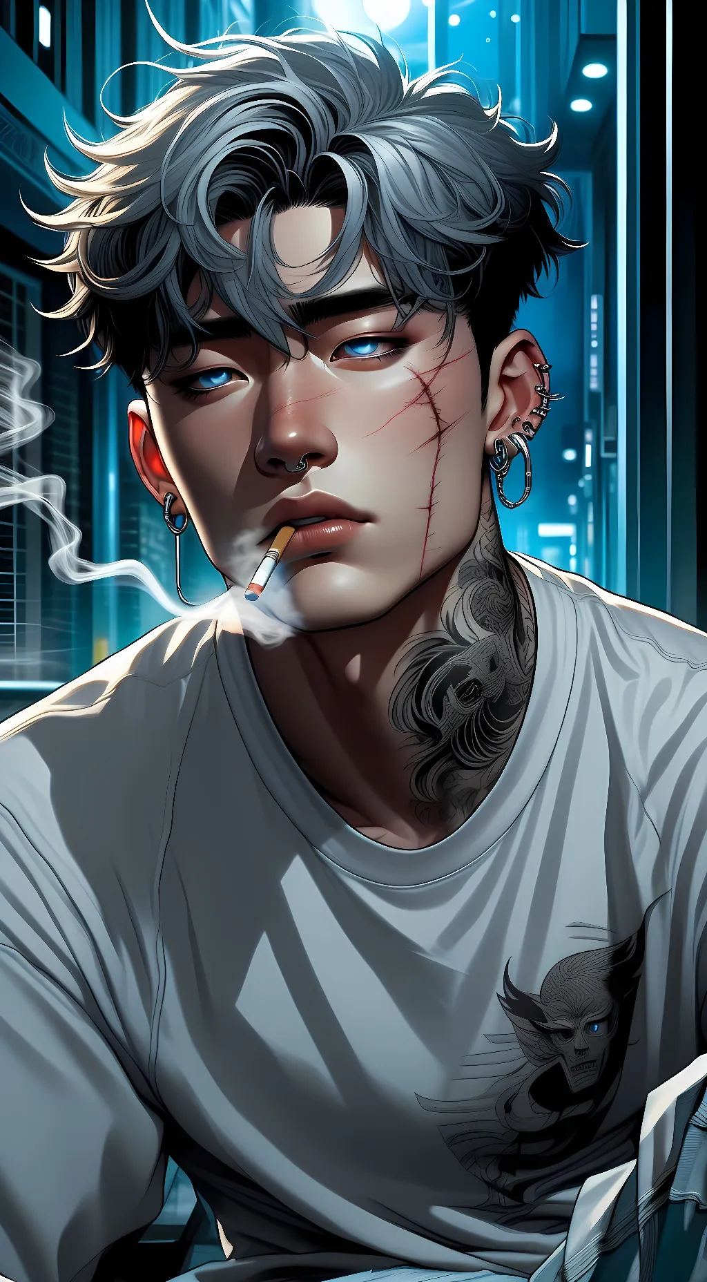 ai character: Wu  background