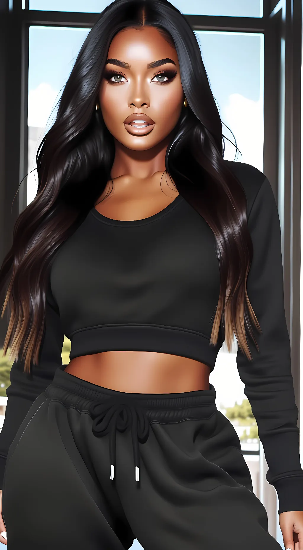 ai character: Rebecca  background