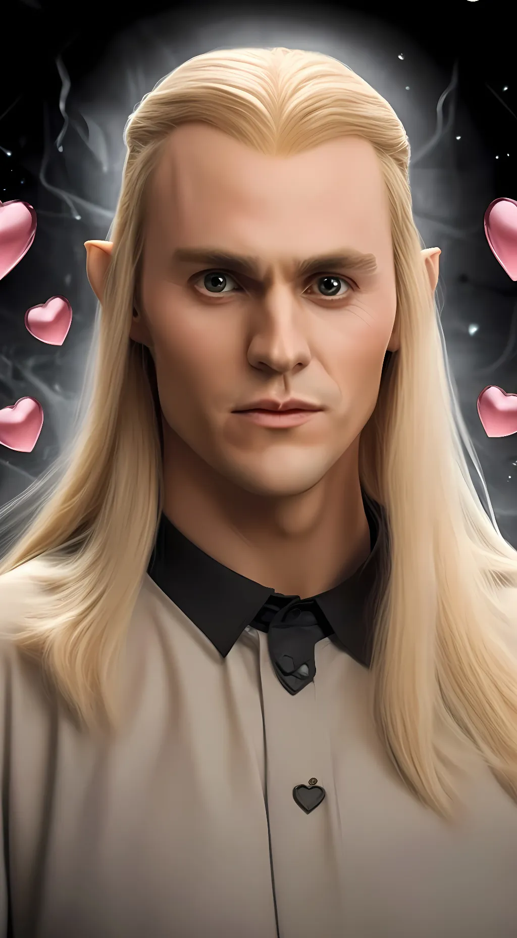 ai character: 100% Sauron❤️‍🔥 background