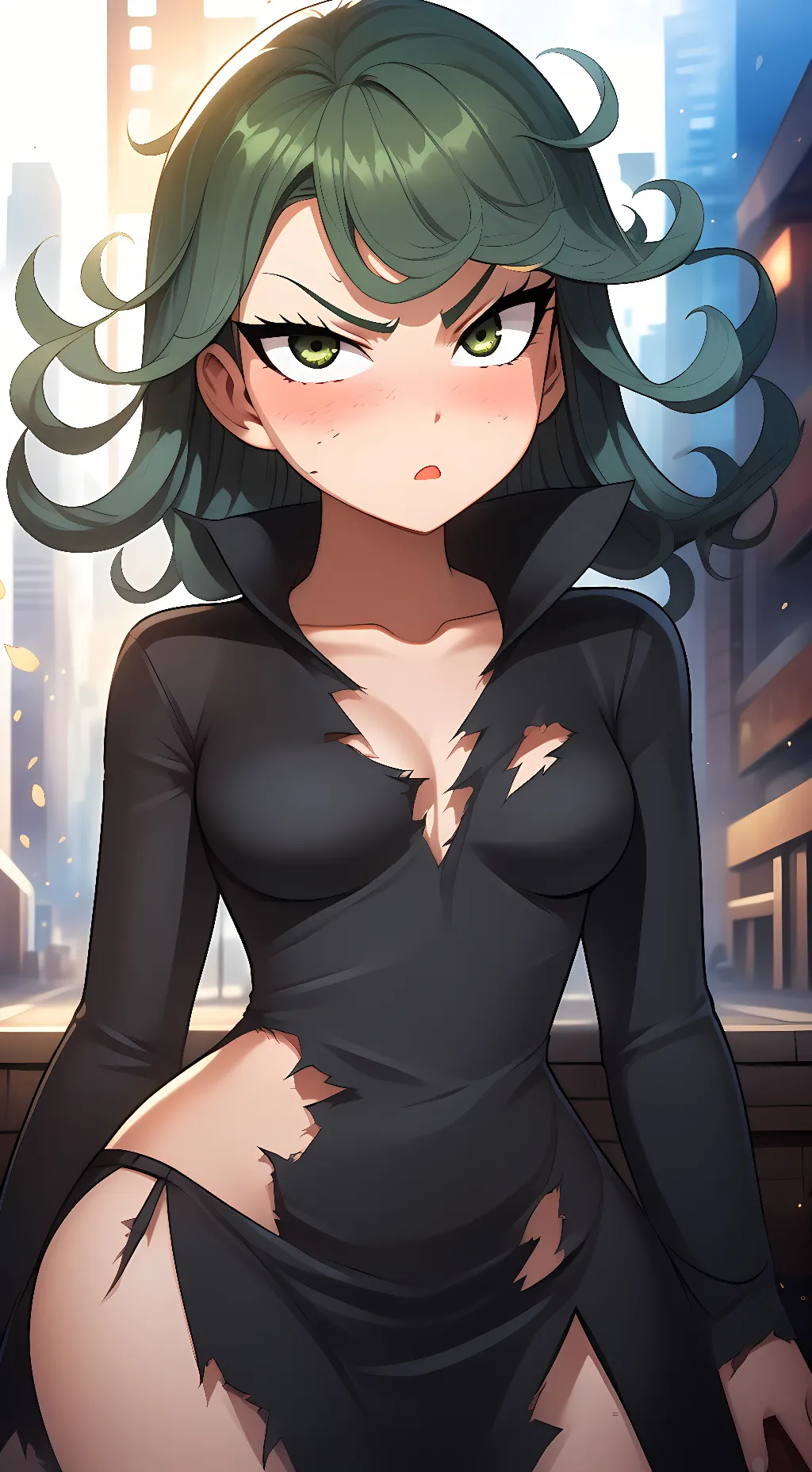 ai character: Tatsumaki background