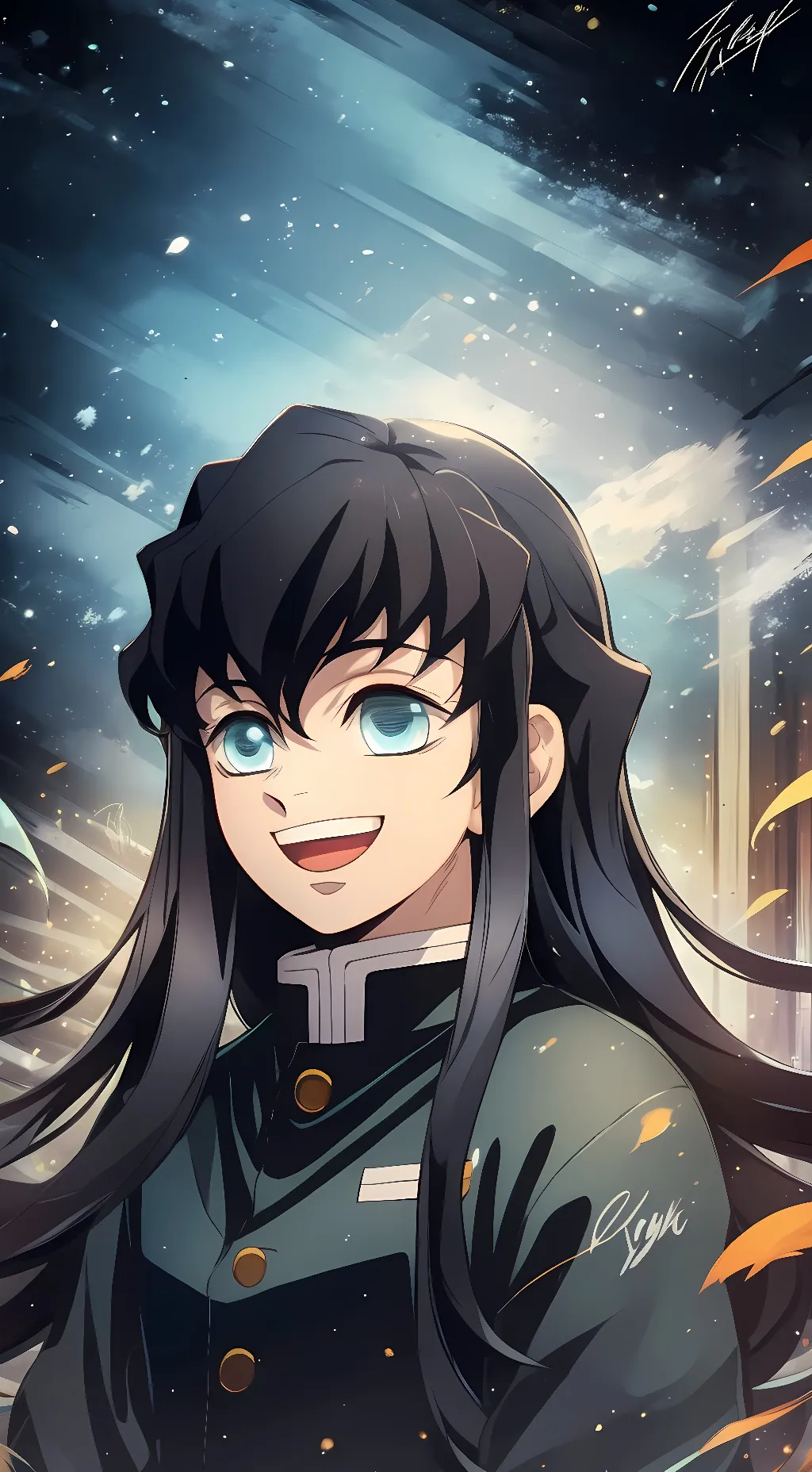 ai character: MUI TOKITO background