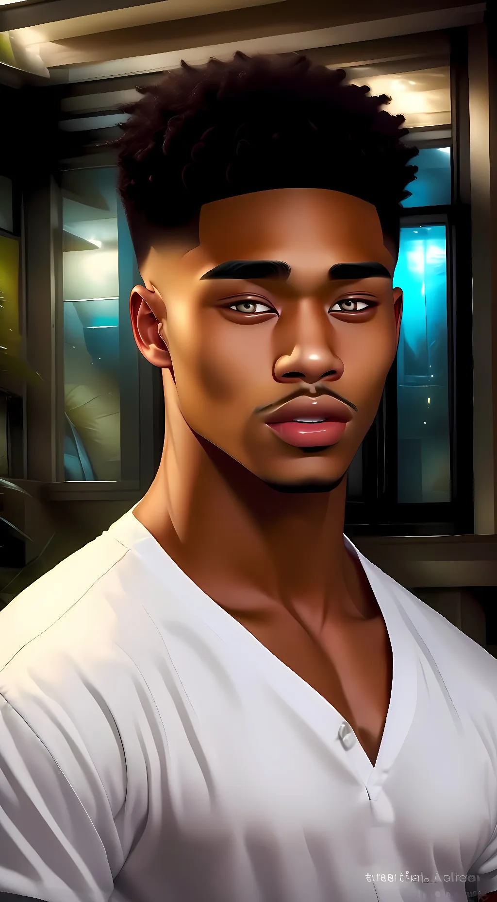 ai character: David background