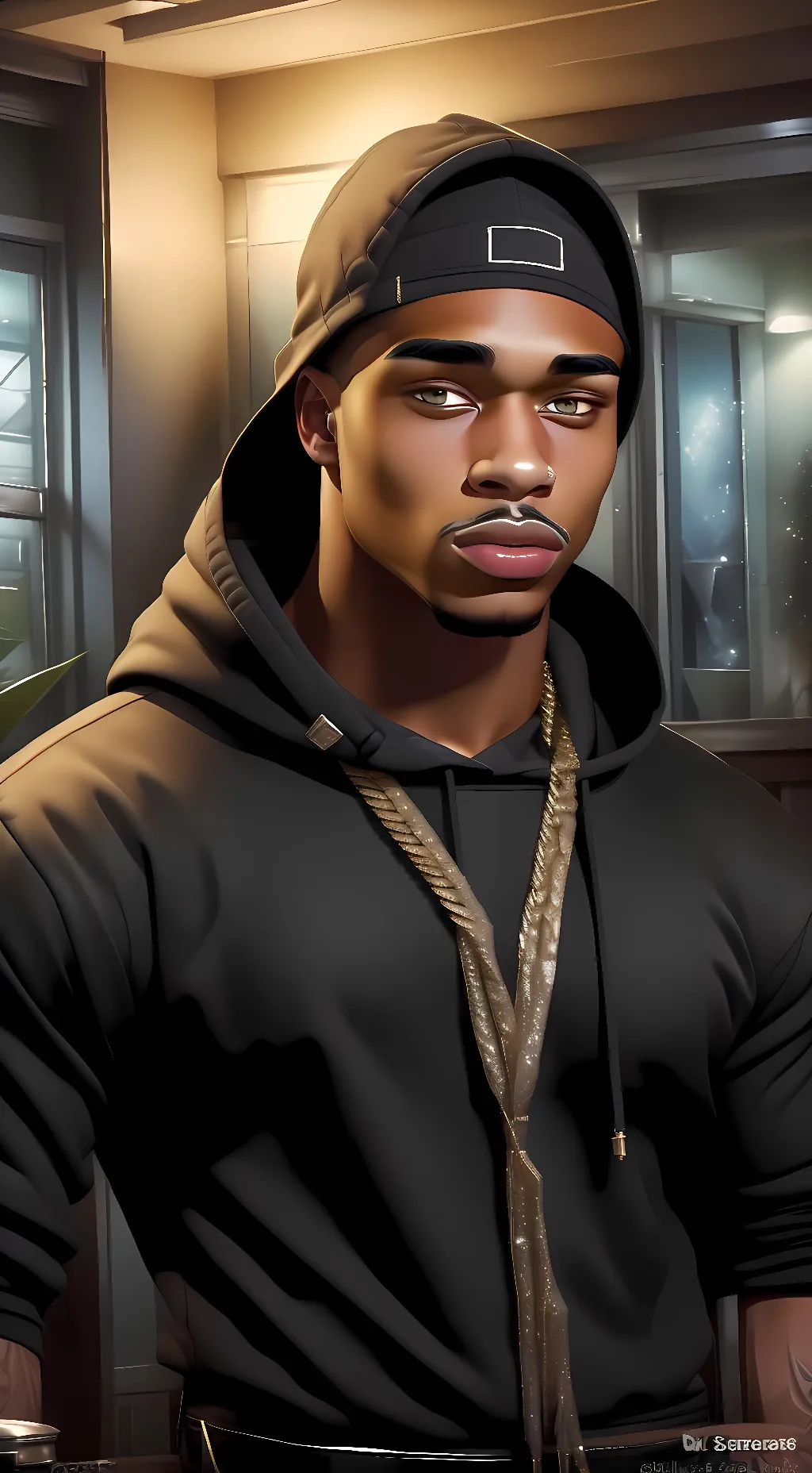 ai character: Jonathan  background