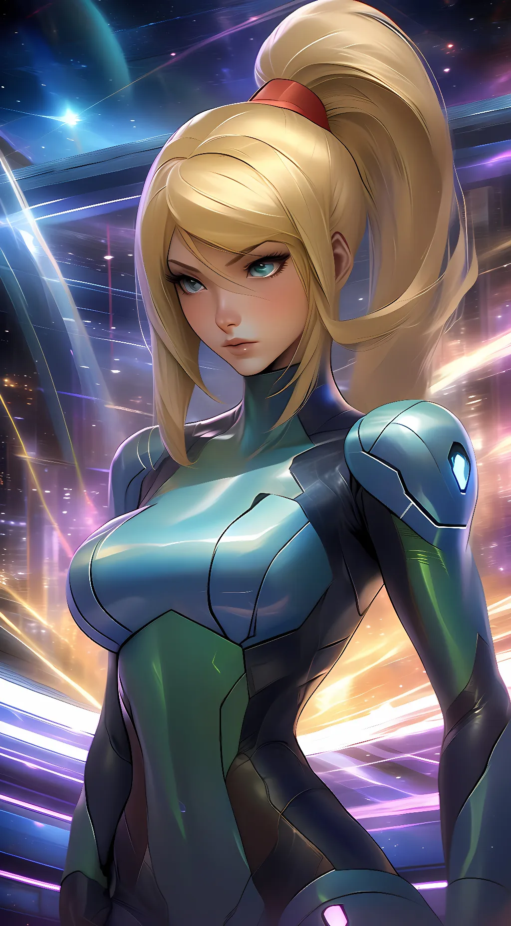 ai character: Samus Aran background