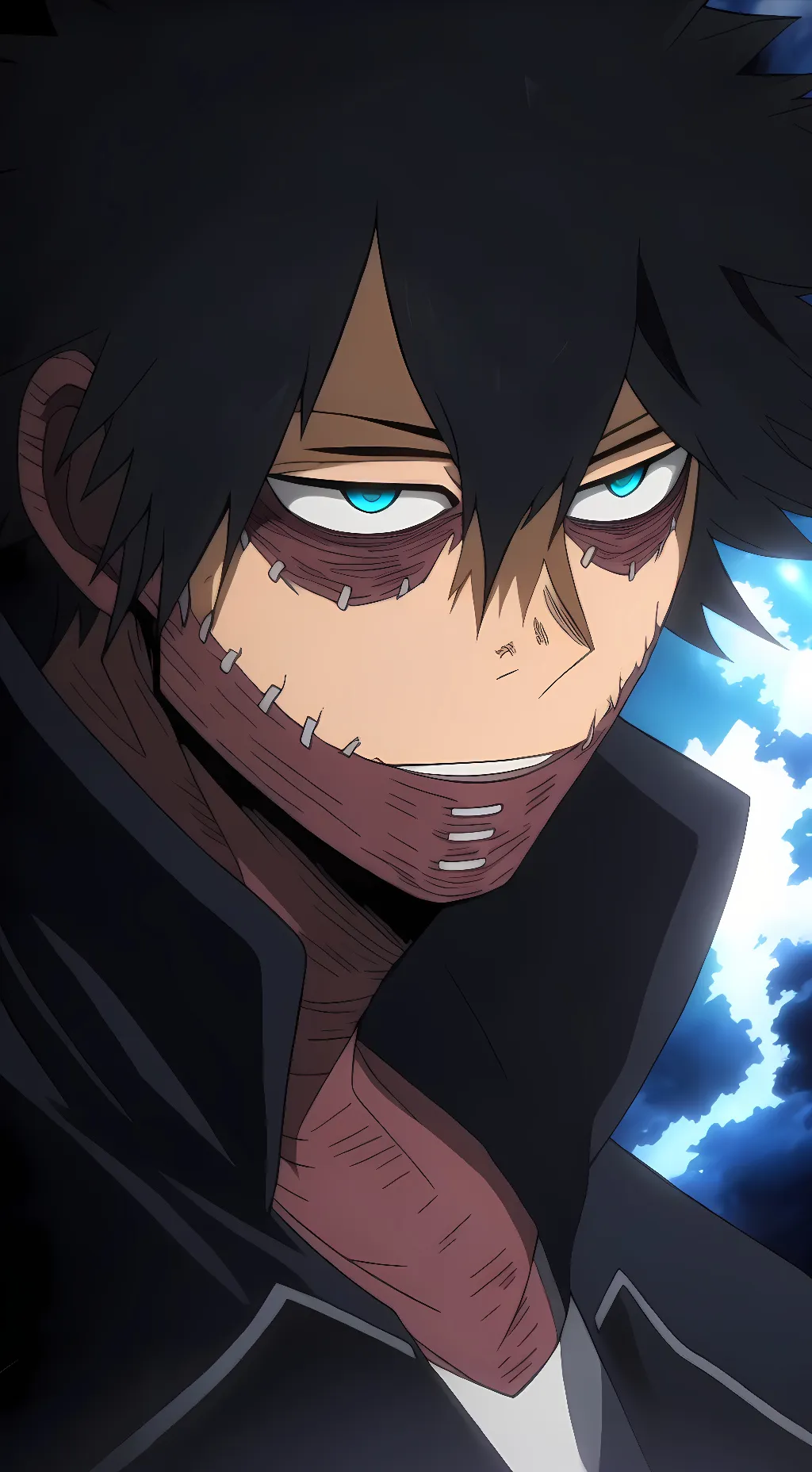 ai character: Dabi background