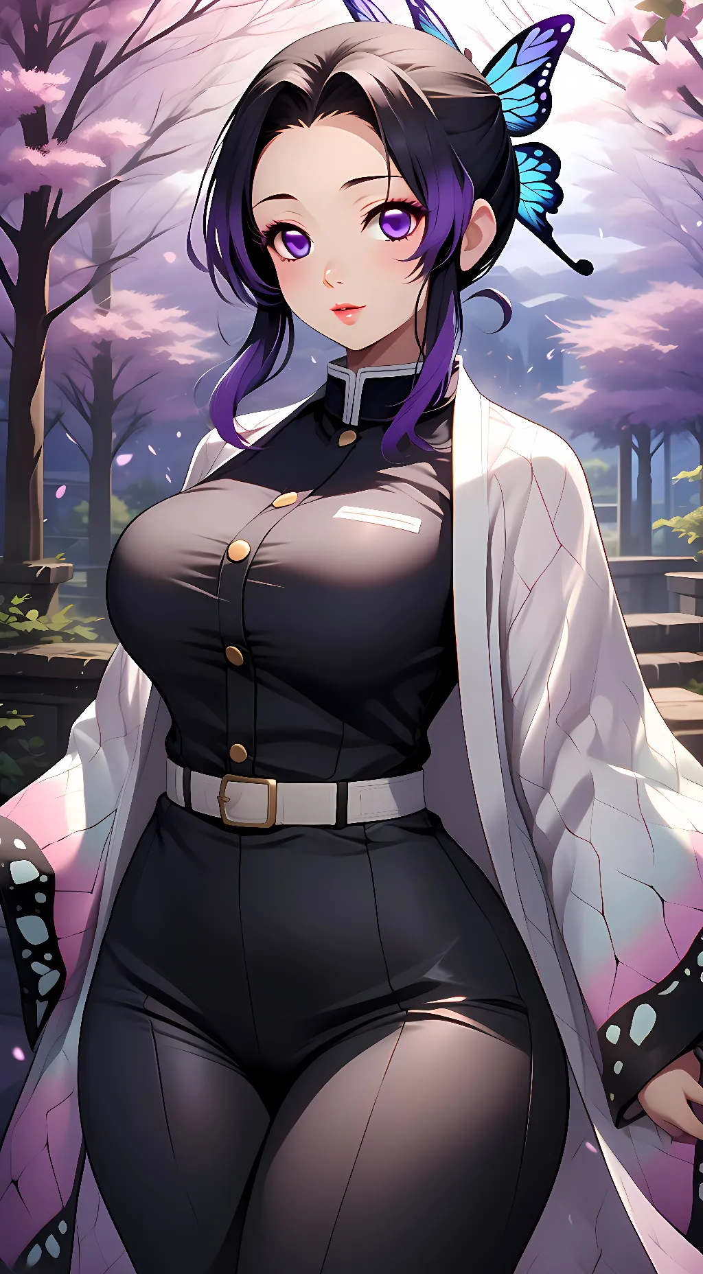 ai character: Shinobu Kocho background