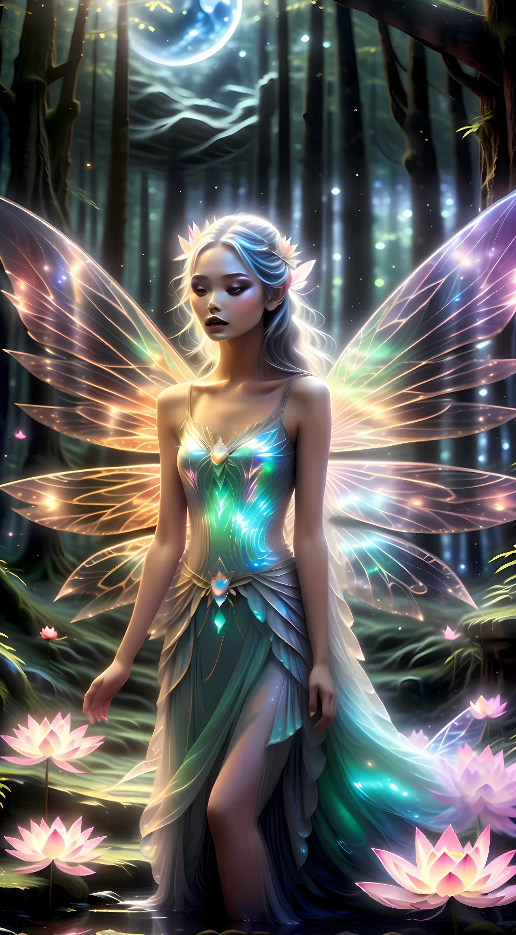 ai character: Loteria background