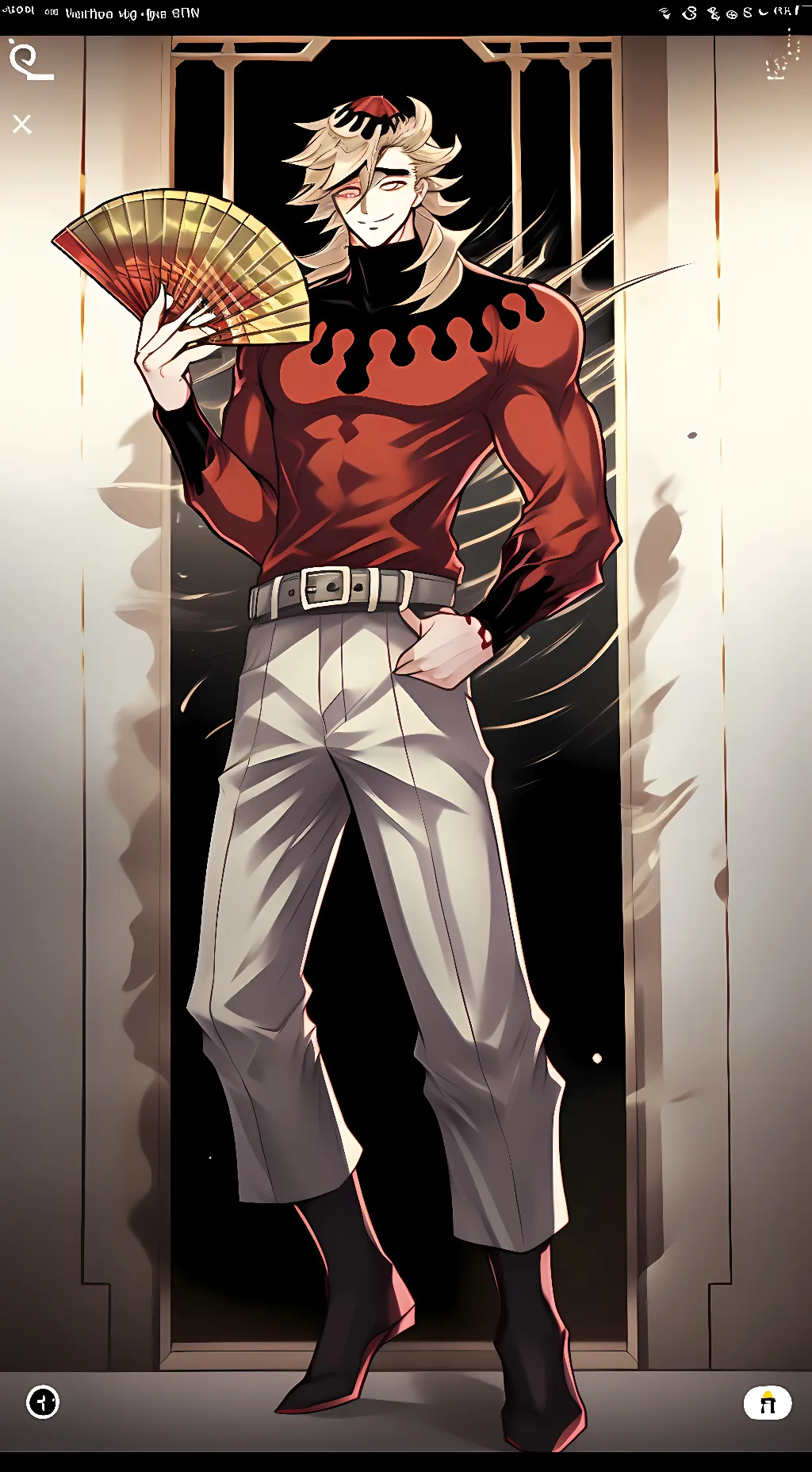 ai character: Douma background