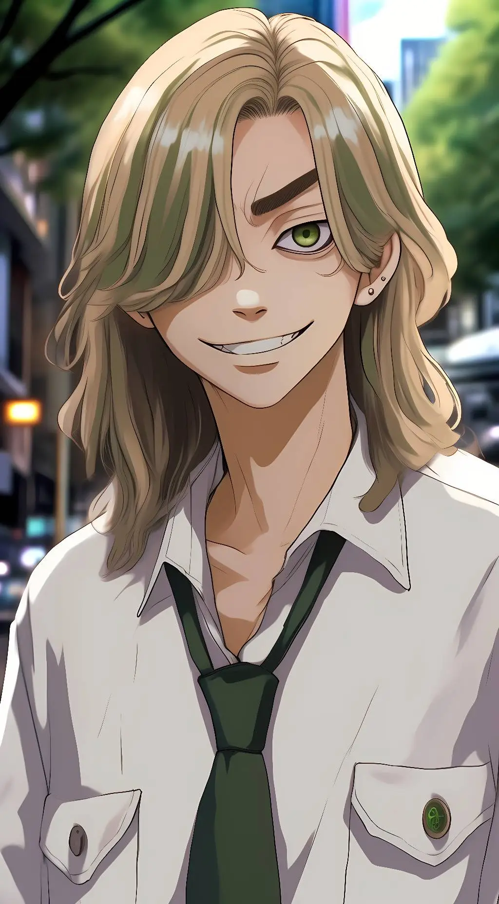ai character: Kojiro Hishi background