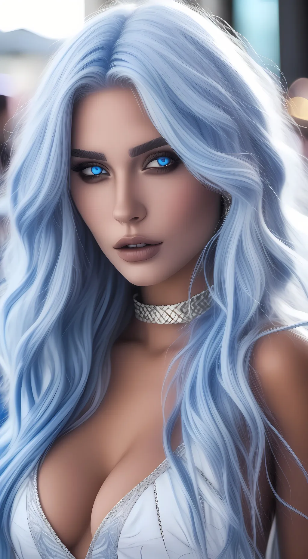 ai character: Celestia background