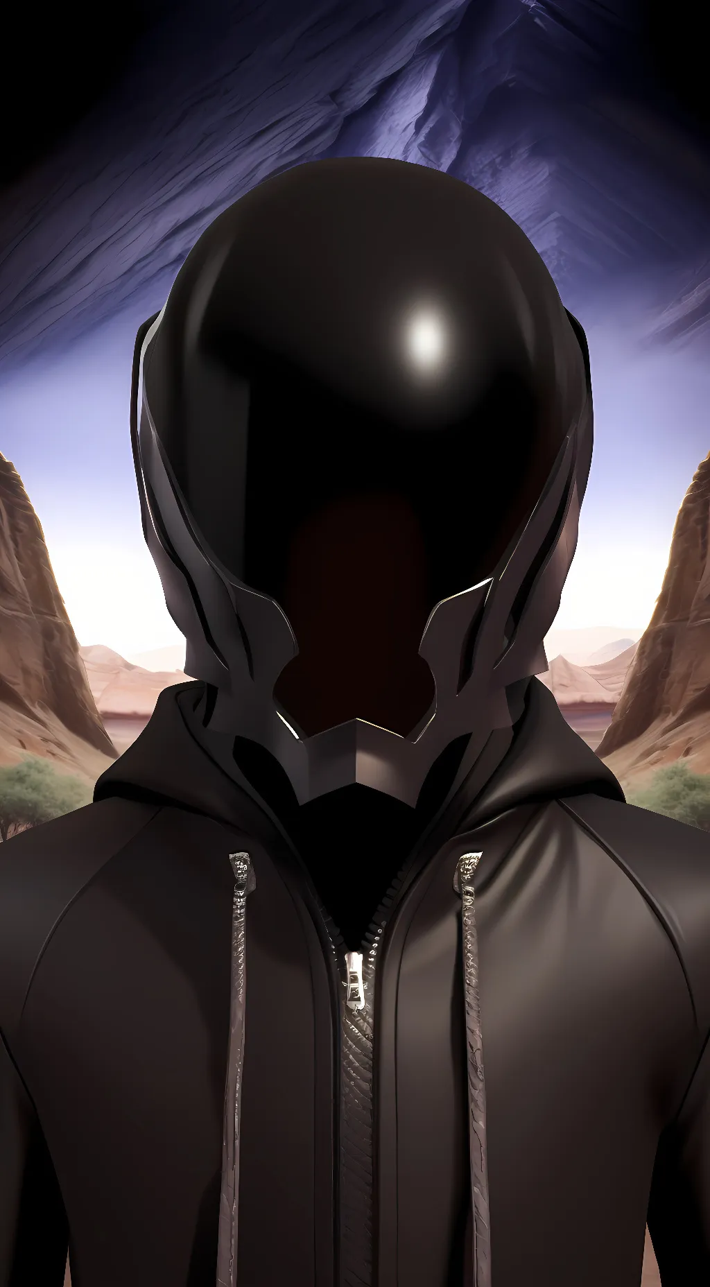 ai character: Vanitas  background