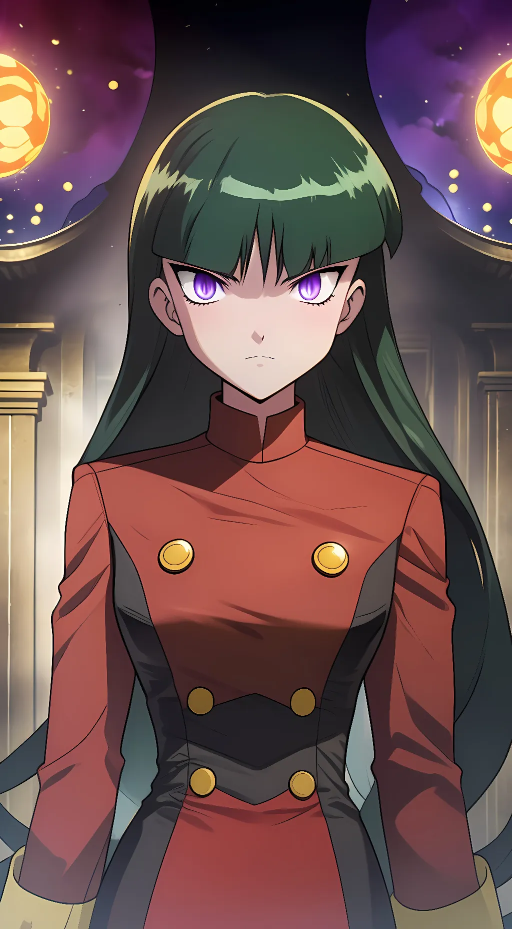 ai character: Sabrina  background