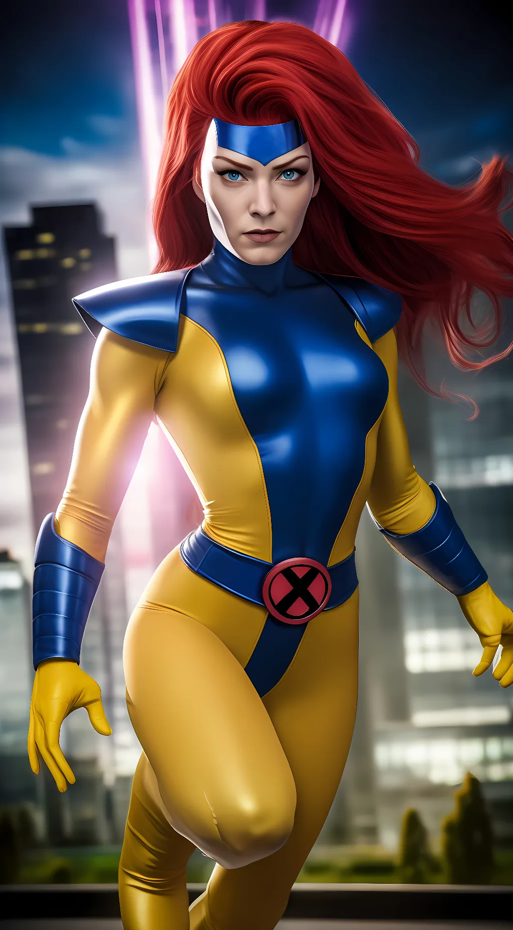 ai character: Jean Grey background