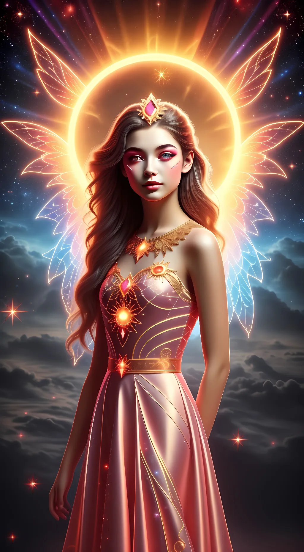 ai character: Solara background