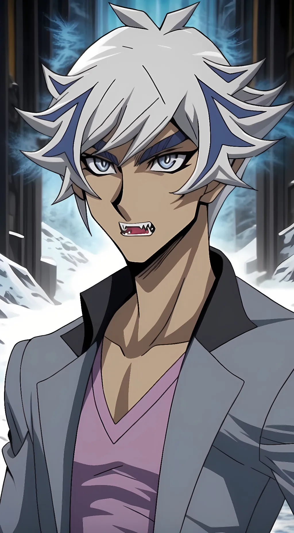 ai character: Ryoken Kogami background