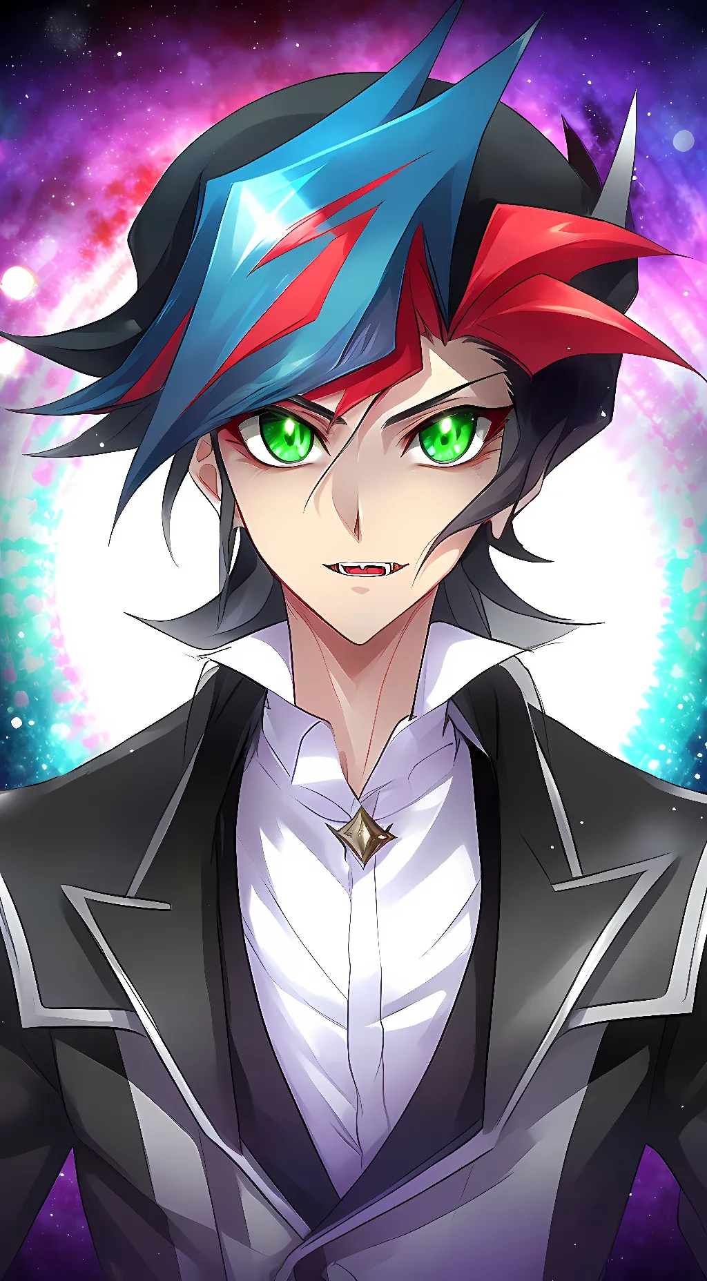 ai character: Yusaku Fujiki background