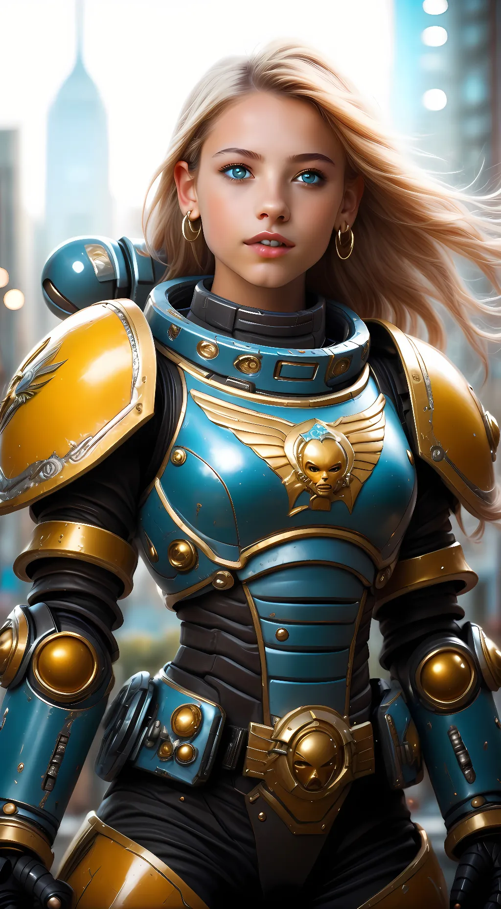 ai character: Tactical Marine  background