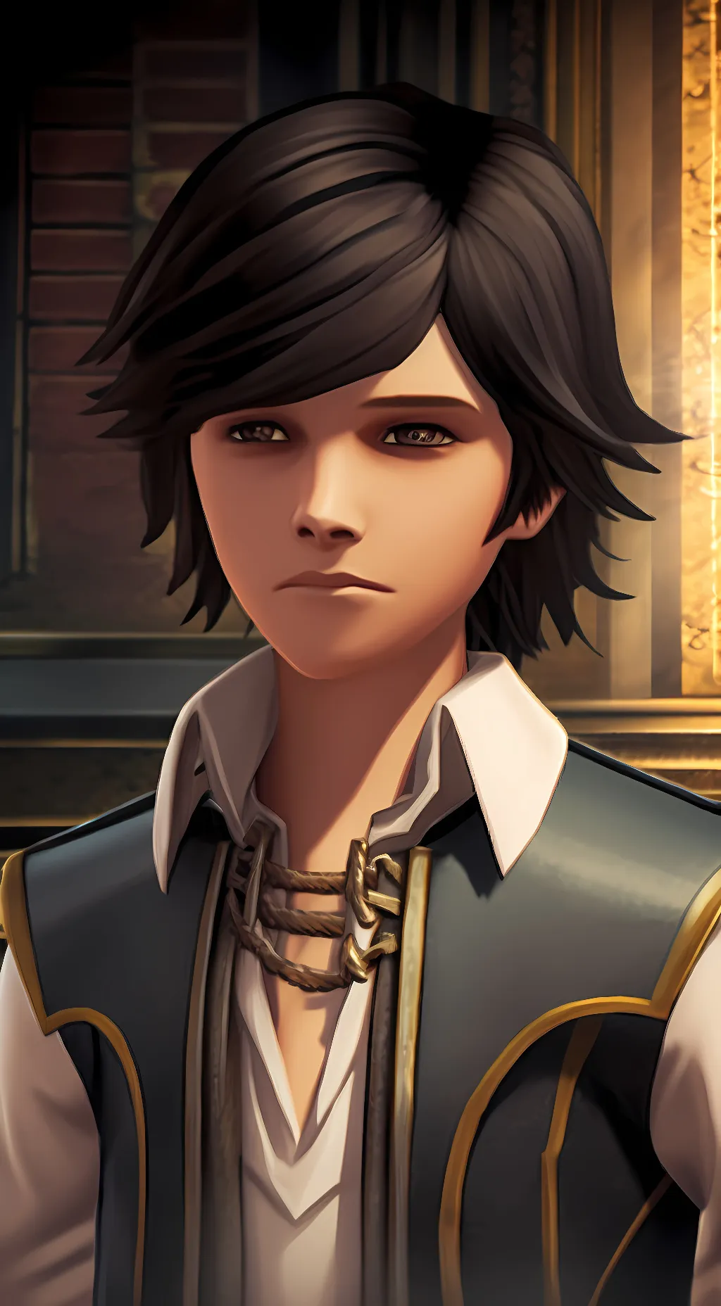 ai character: Kid Trevor  background