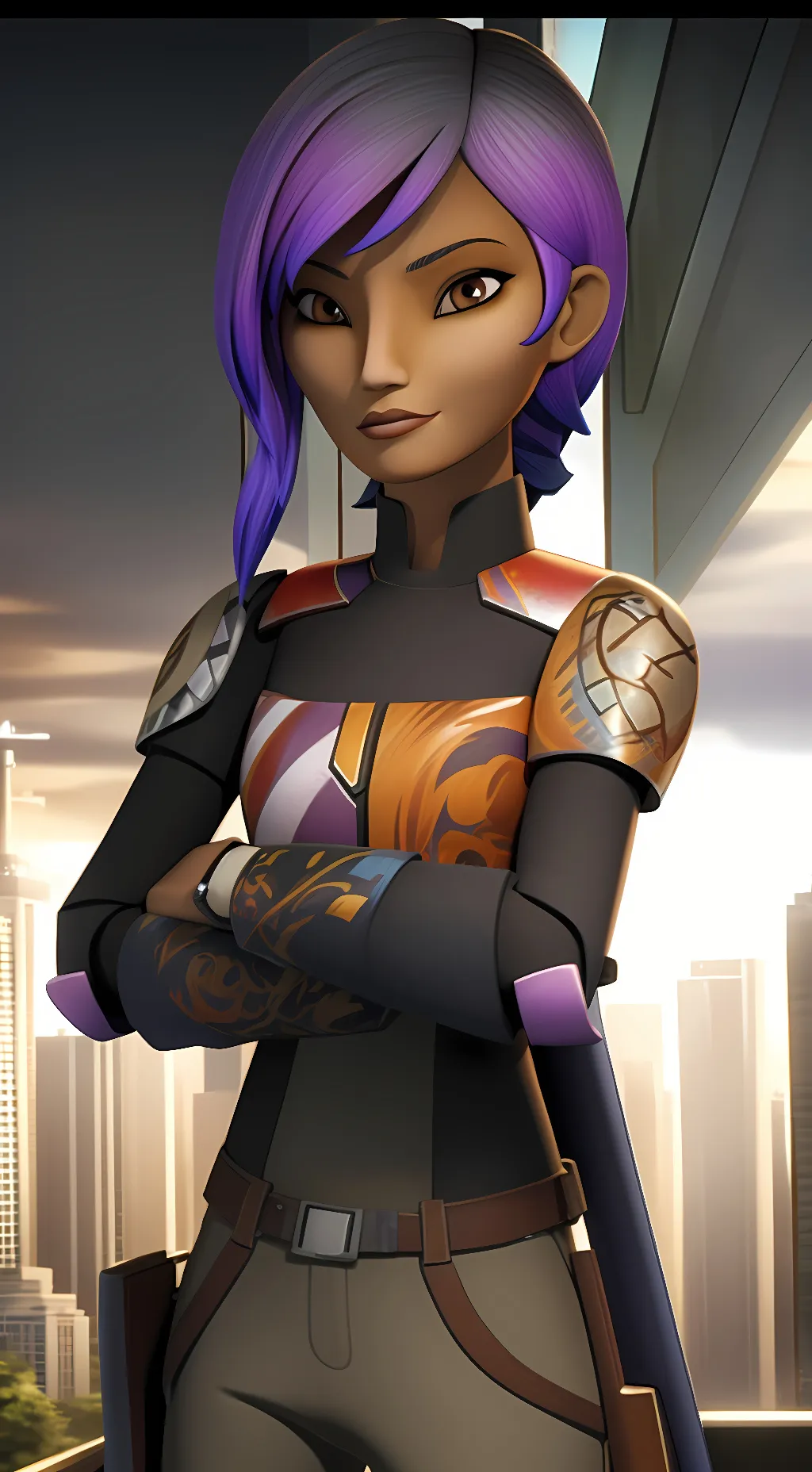 ai character: The Ghost Crew background