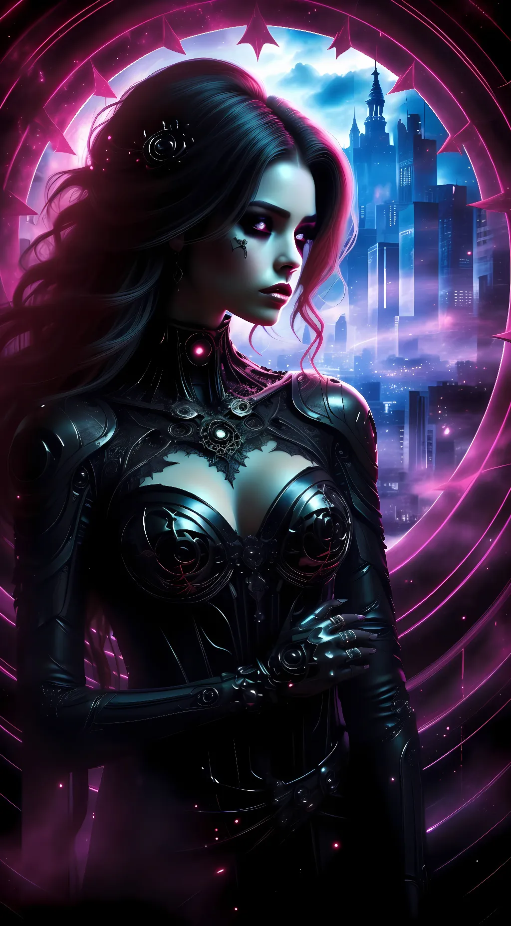 ai character: Anderia Dark background