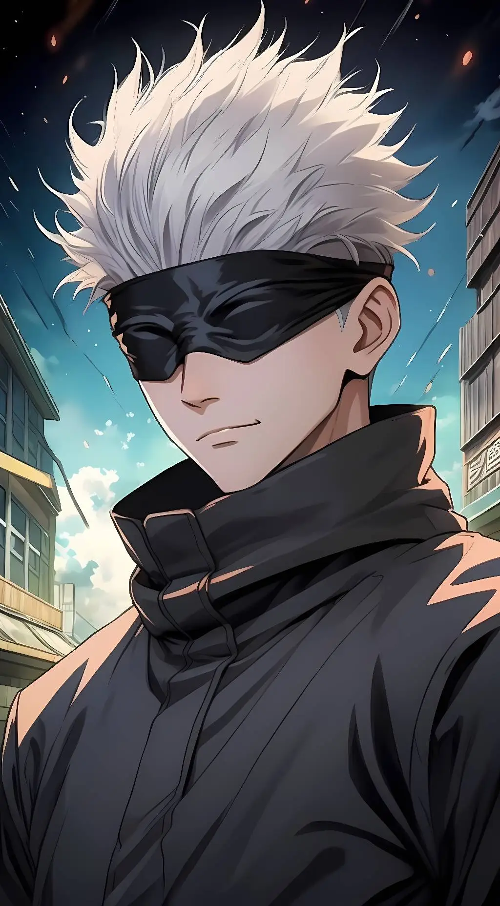 ai character: Satoru Gojo background
