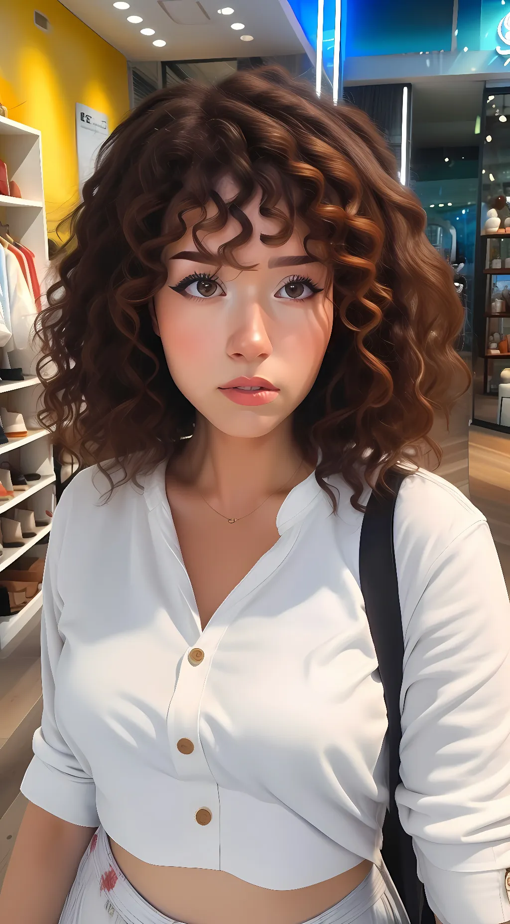 ai character: Pokimane background