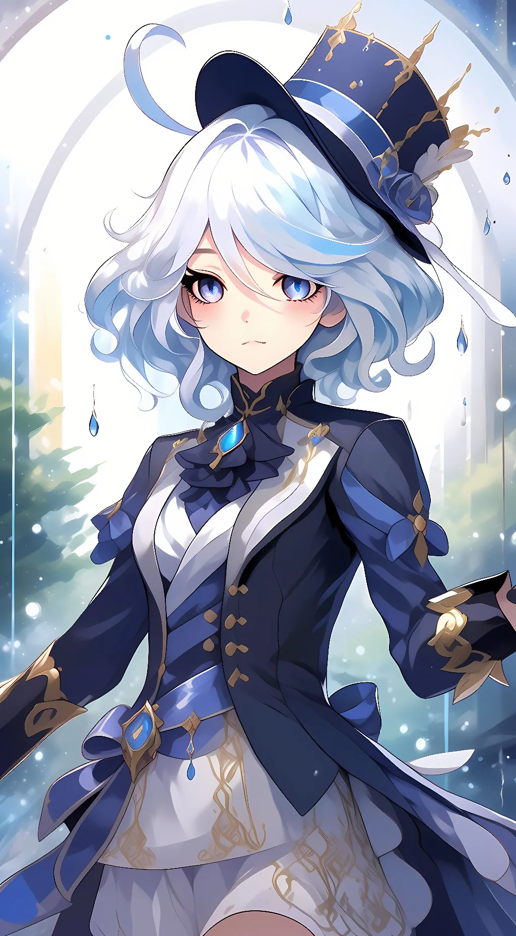 ai character: Furina background