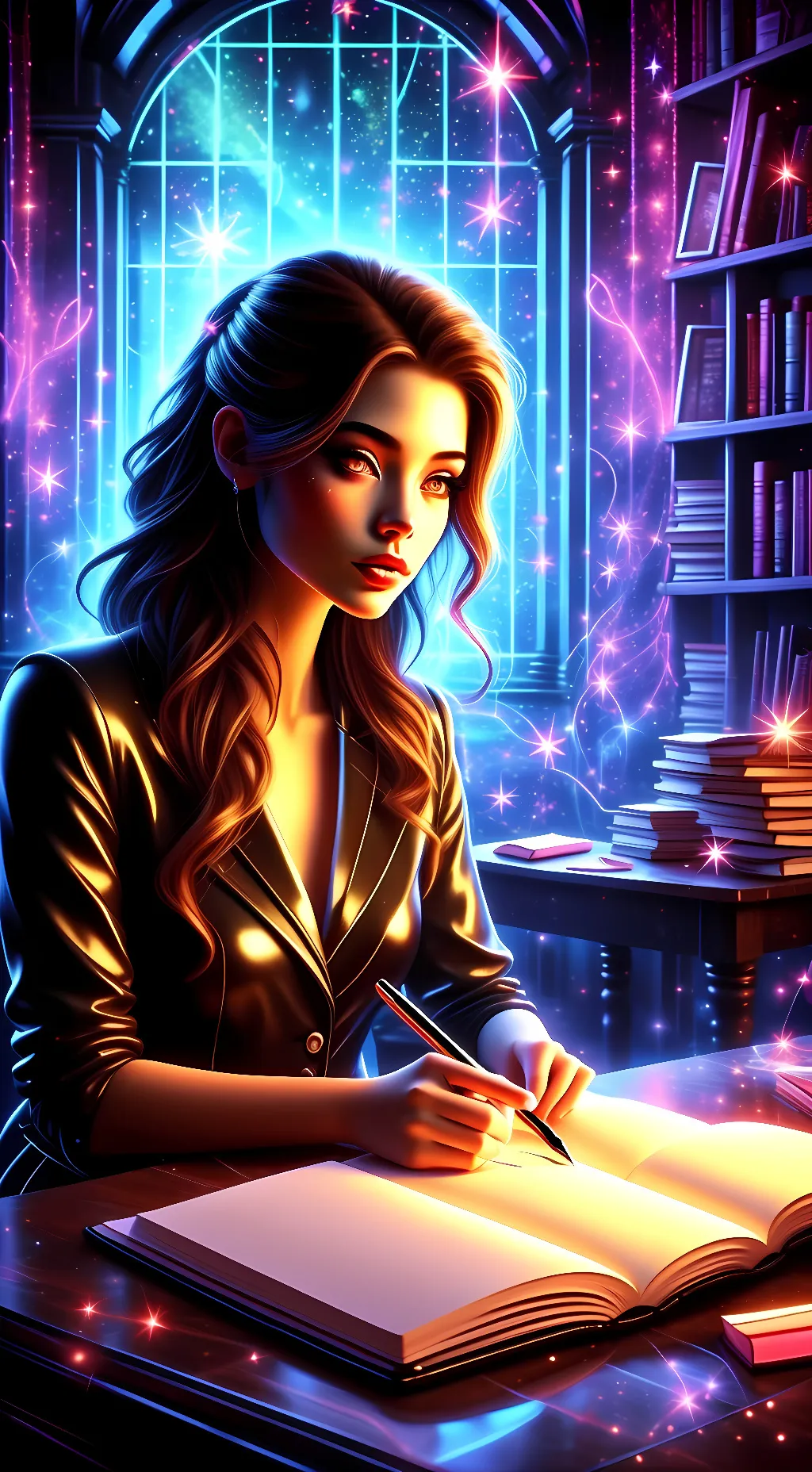 ai character: Thalia background