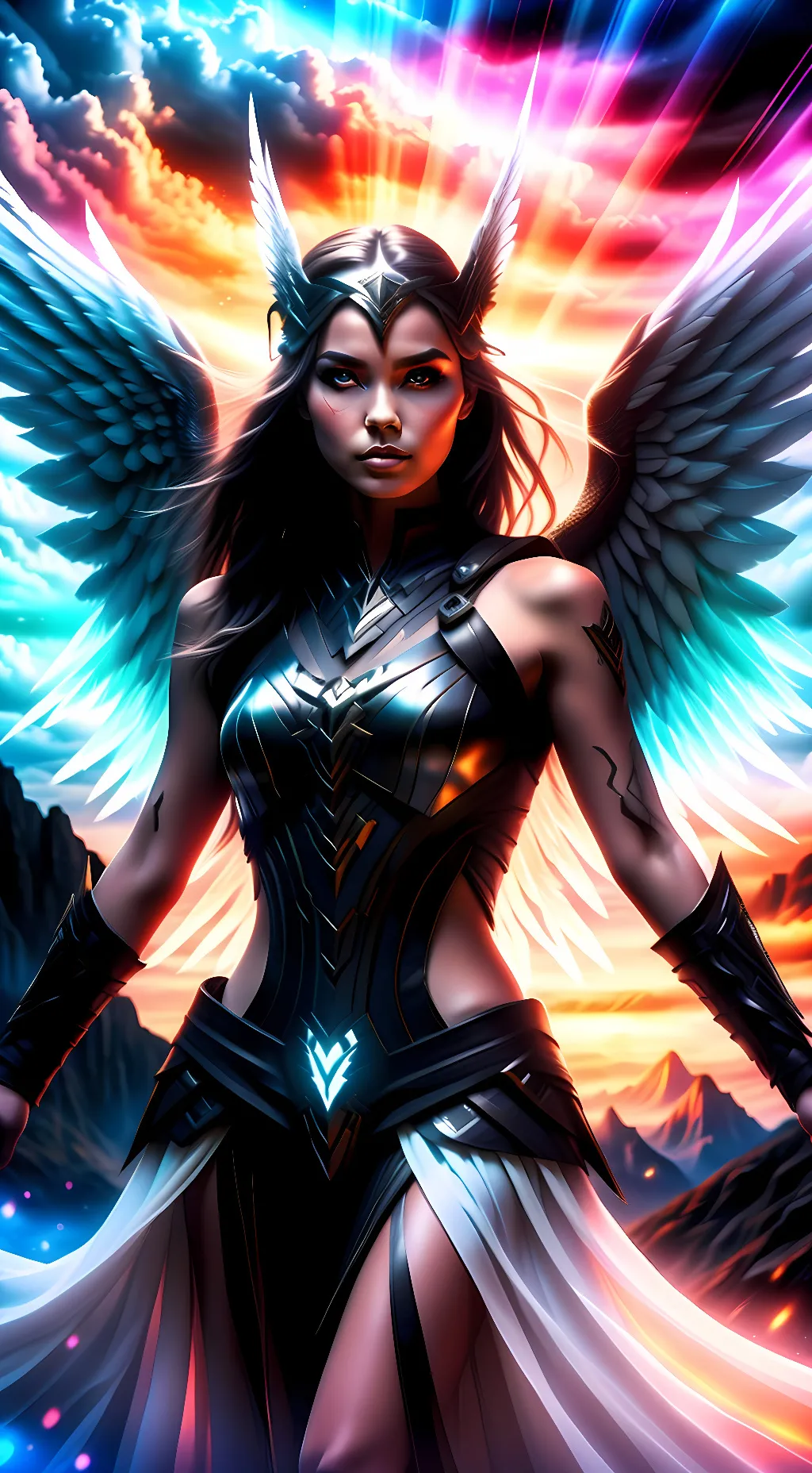 ai character: Izee Valkeria  background