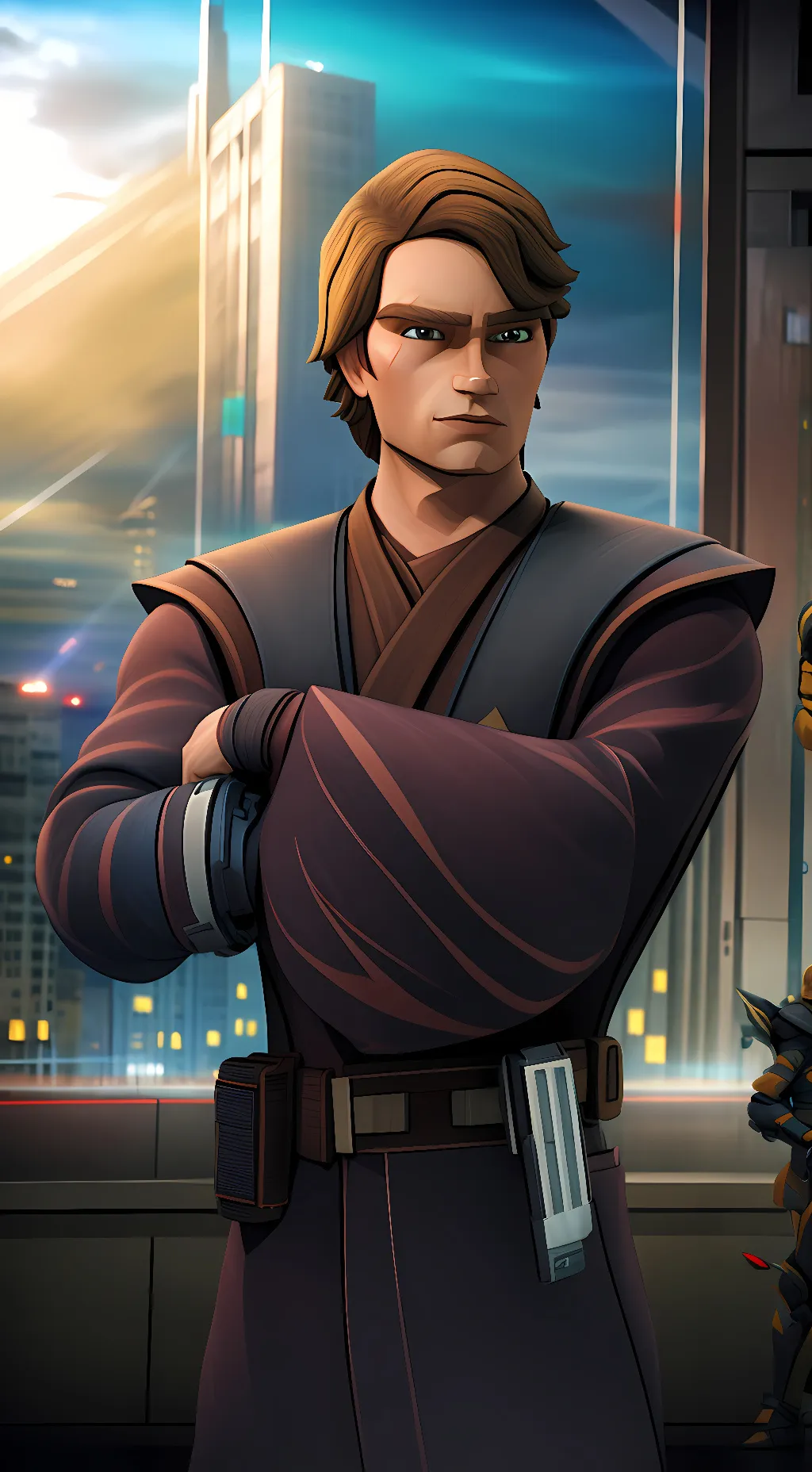ai character: Anakin Skywalker  background
