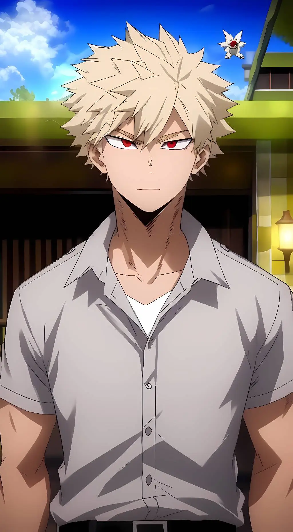 ai character: Husband Katsuki background