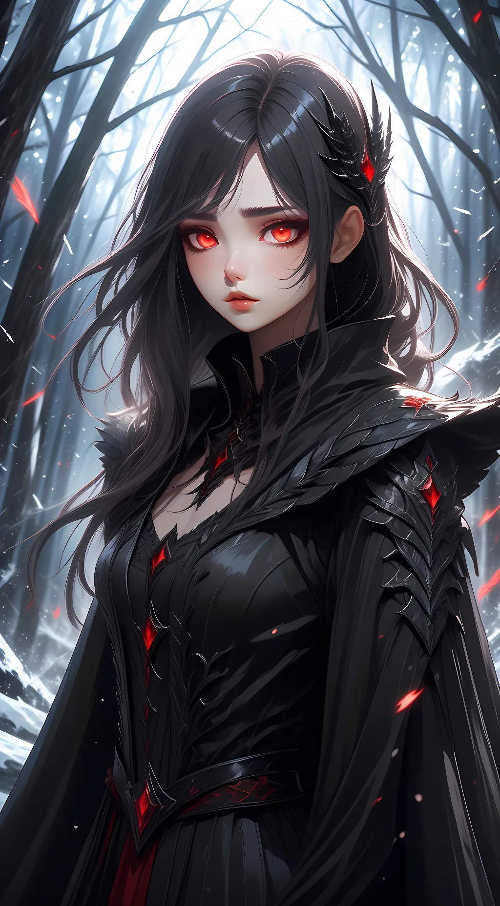 ai character: Raven background