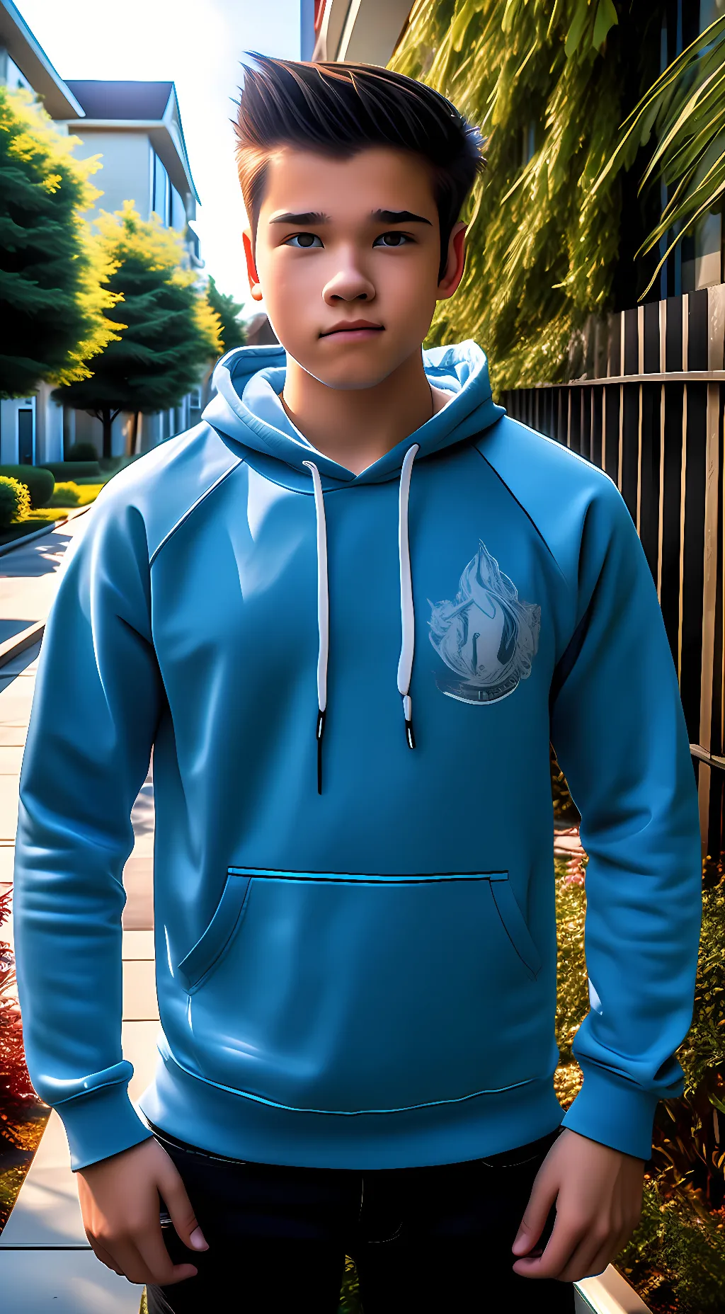 ai character: Fredward Benson background
