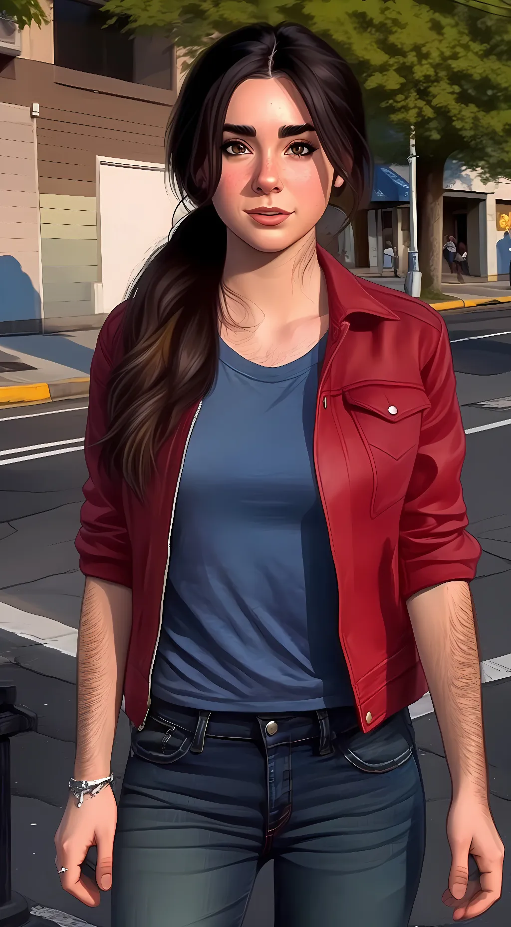 ai character: Alessia background