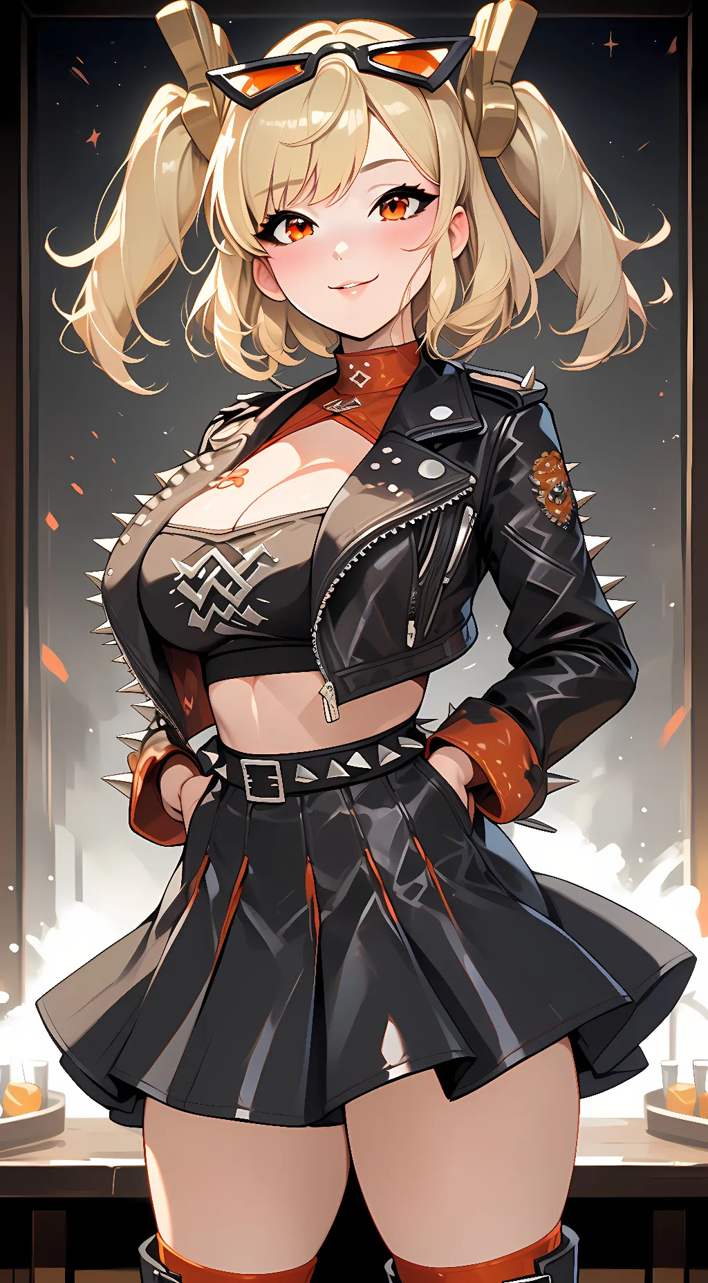 ai character: Bunice White background