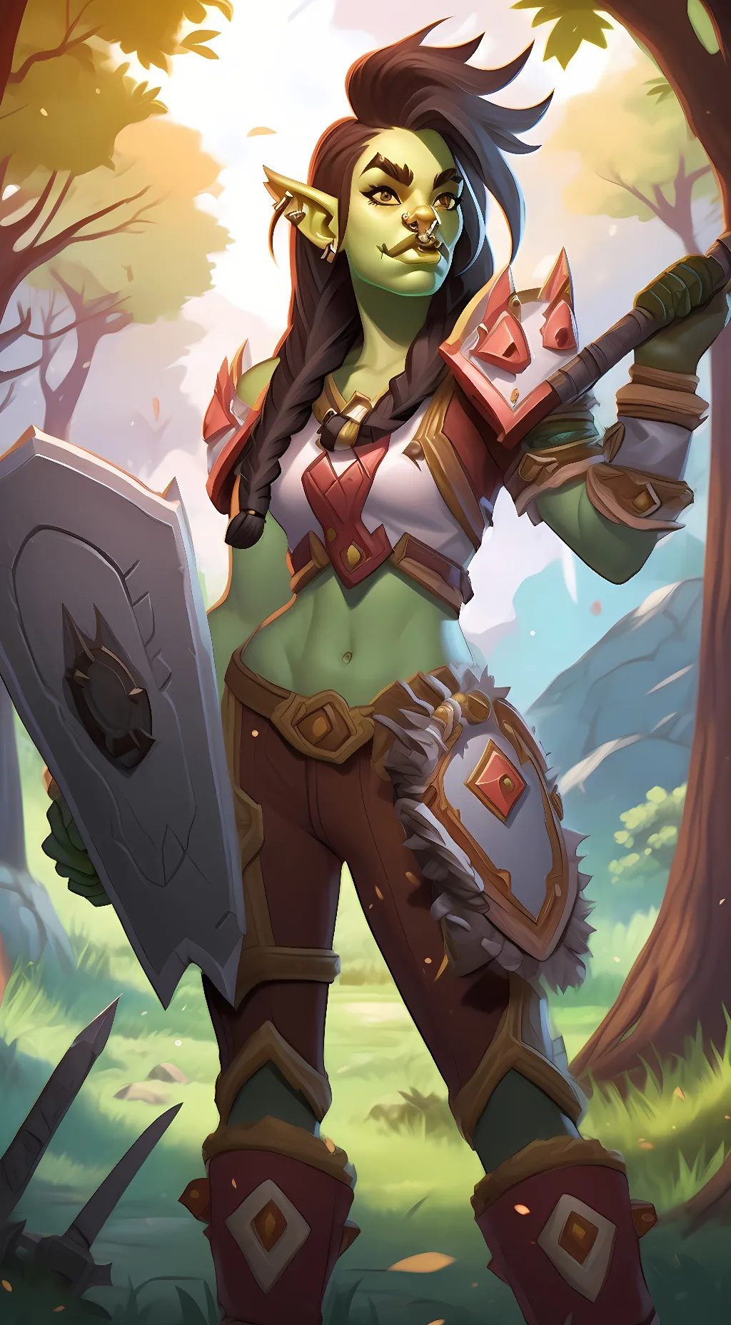 ai character: Rokara background