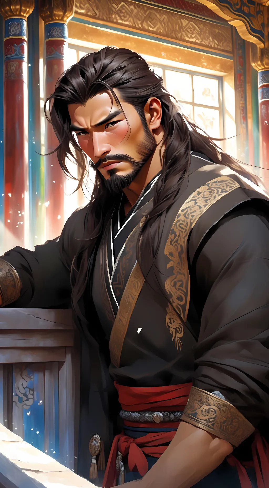 ai character: Kashin background
